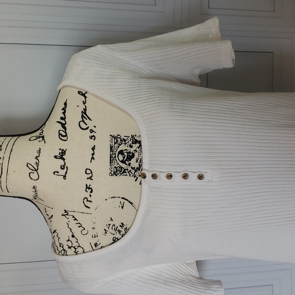 J. Crew Ribbed Cotton Henley - Picture 2 of 6